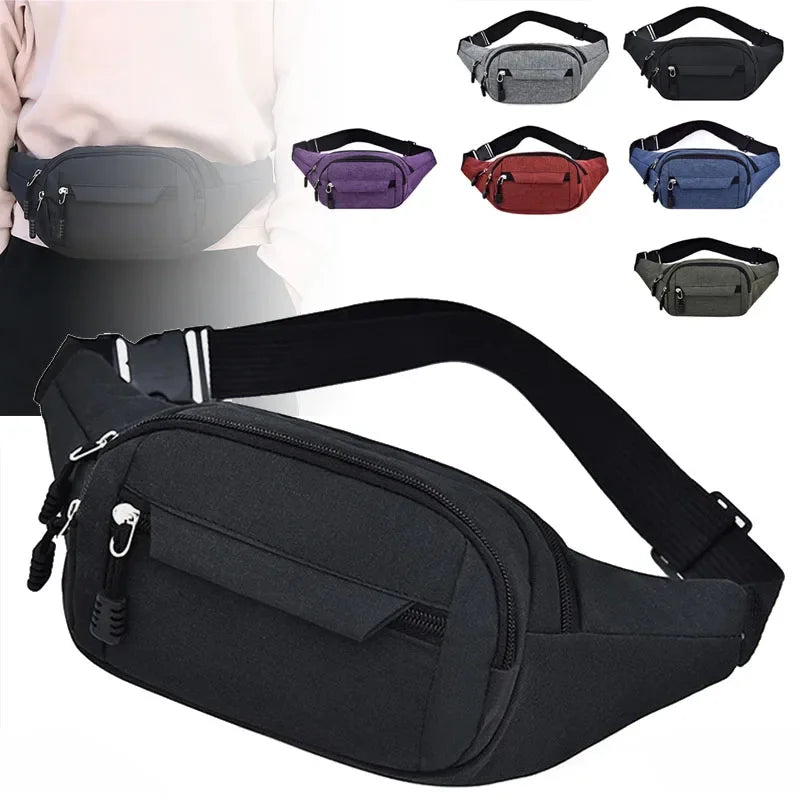 2024 Mobile Waist Bag for Men Women Multifunctional Large Capacity Belt Bag anti Splash Wear-Resistant Construction Site Pochete