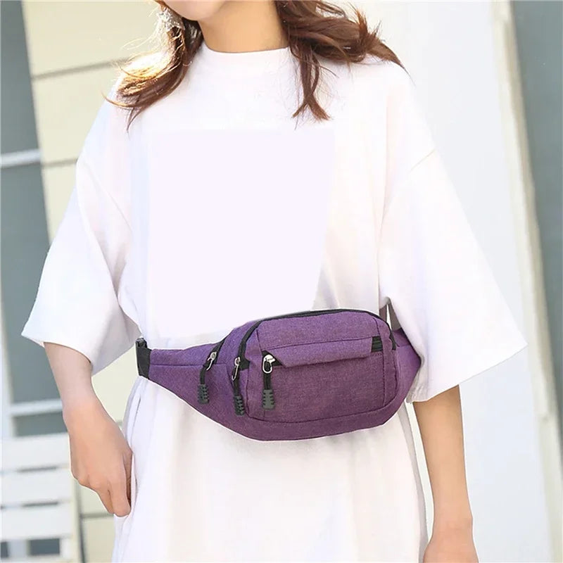 2024 Mobile Waist Bag for Men Women Multifunctional Large Capacity Belt Bag anti Splash Wear-Resistant Construction Site Pochete